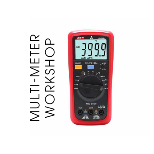 OIP Workshop - Learn home troubleshooting with a multi-meter! (1:00pm - 4:00pm, 6/12/2025)