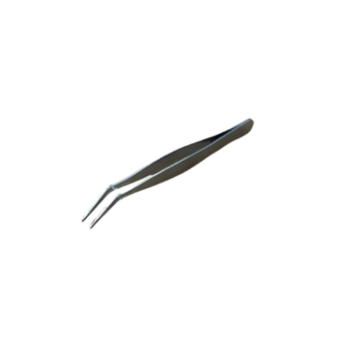 Precision Angled Round-Tip Tweezers