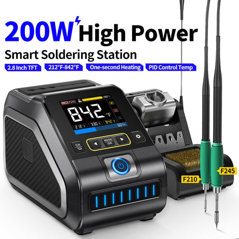 FNIRSI DWS-200 200W Soldering Iron Station Kit