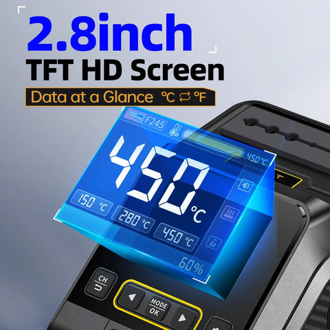 FNIRSI DWS-200 200W Soldering Iron Station Kit