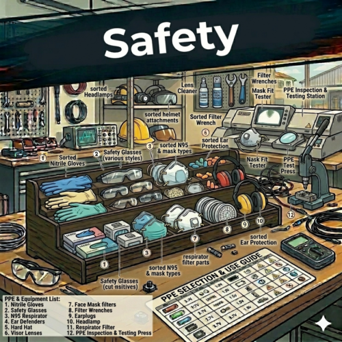 Travel Security Twist Wire with 4 Digit Carabiner Combination Lock