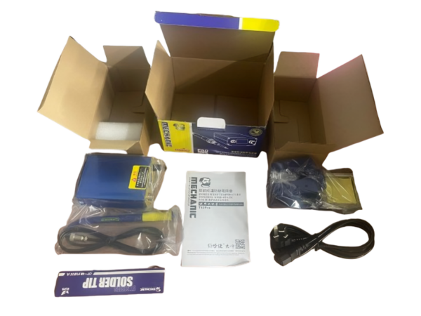 f4d65634f5c048b483bd2b567d155bbb Mechanic T12 Pro Intelligent Anti-Static Soldering Station