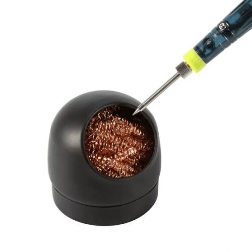 Soldering tip cleaner