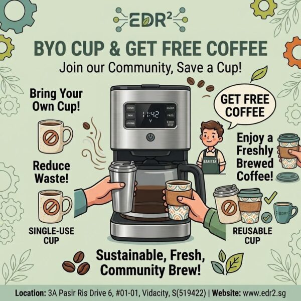 coffee Launch of Community Workshop@Vidacity X Bazaar + Free Coffee this weekend!