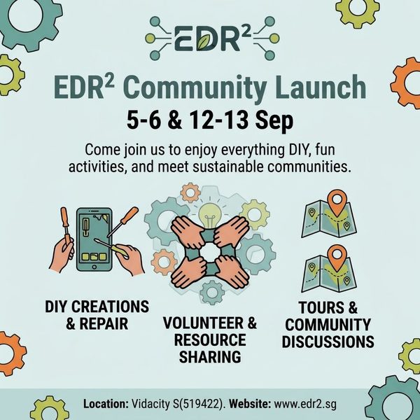 launch Launch of Community Workshop@Vidacity X Bazaar